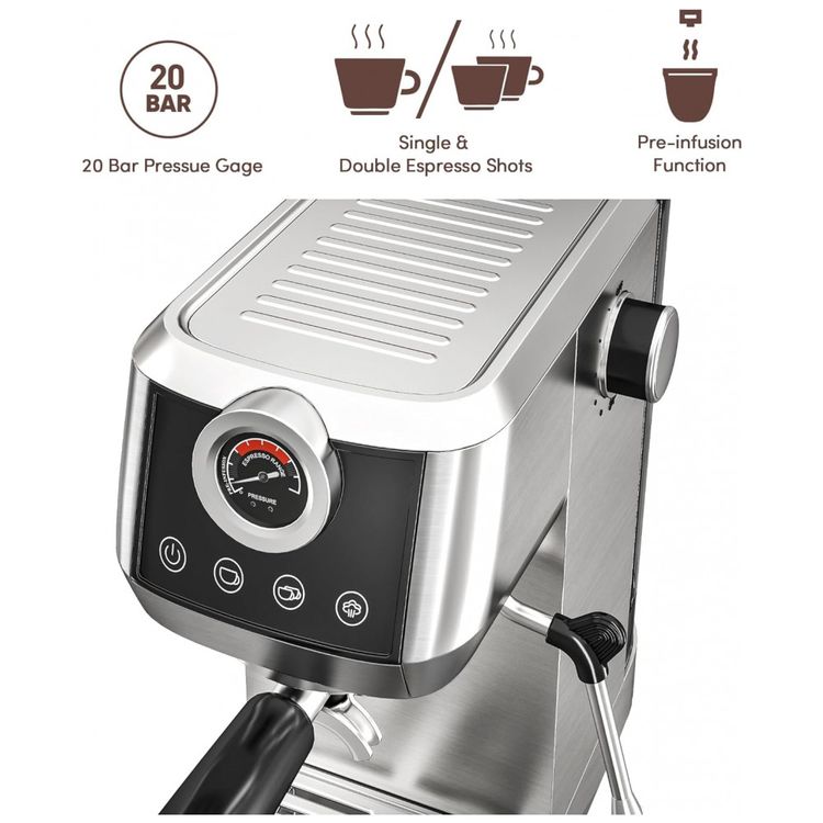 Maquina-de-Cafe-Expresso-20-Bar-com-Vaporizador-e-Manometro-foto-4