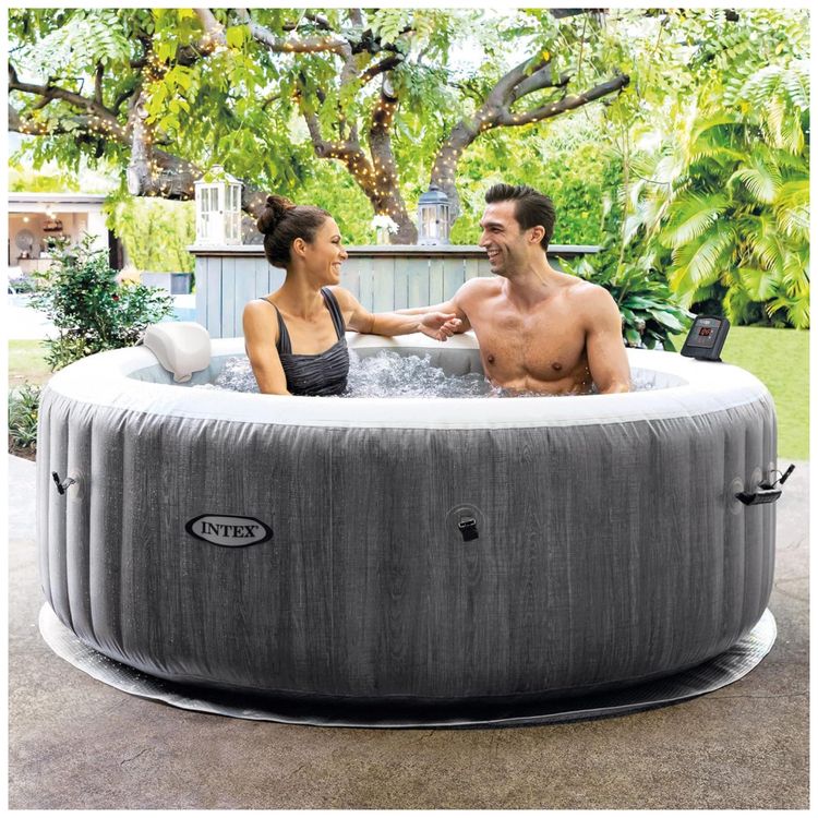 Spa-Inflavel-para-4-Pessoas-com-140-Jatos-de-Bolha-e-Bomba-foto-5