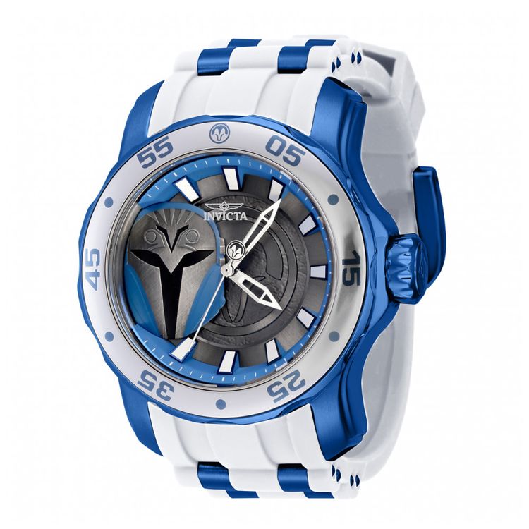 Relogio-Masculino-Star-Wars-Bo-Katan-com-Pulseira-em-Aco-foto-0