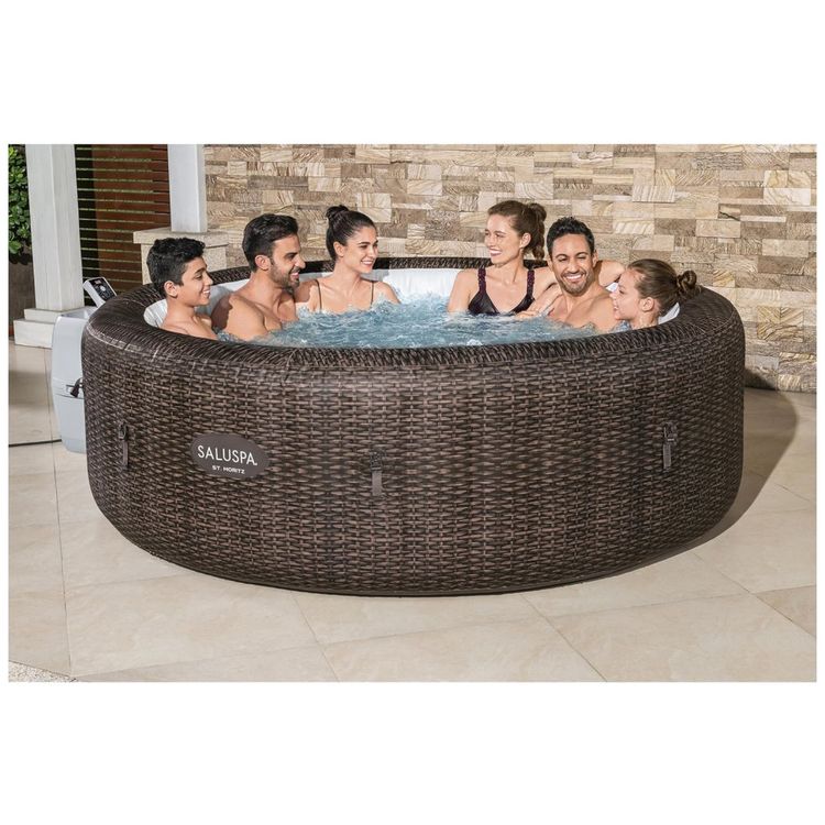 Spa-Inflavel-Hidromassagem-para-5-a-7-Pessoas-com-180-Jatos-foto-1