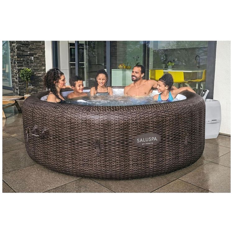 Spa-Inflavel-Hidromassagem-para-5-a-7-Pessoas-com-180-Jatos-foto-3