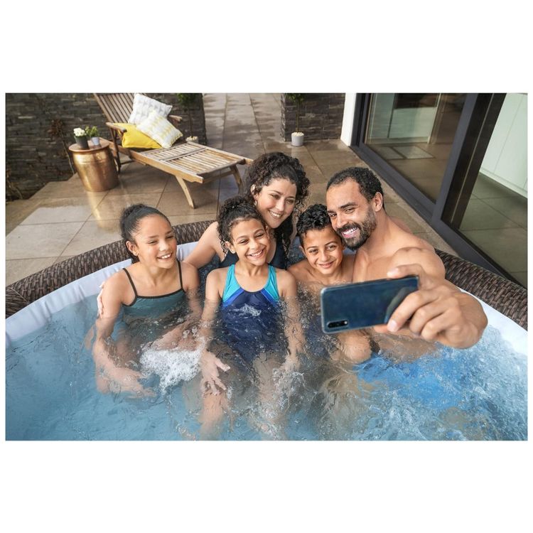 Spa-Inflavel-Hidromassagem-para-5-a-7-Pessoas-com-180-Jatos-foto-4