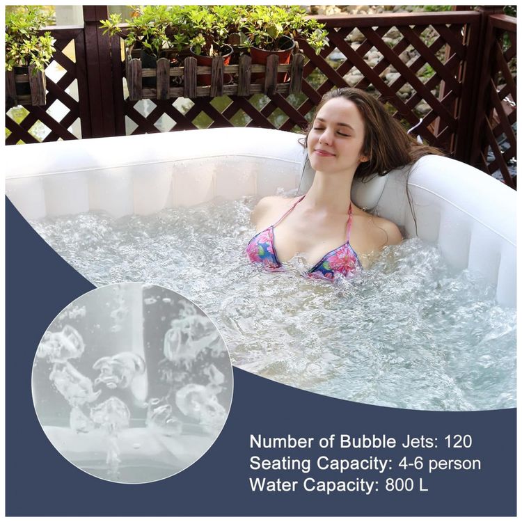 Spa-Inflavel-Hidromassagem-para-2-Pessoas-com-120-Jatos-foto-1