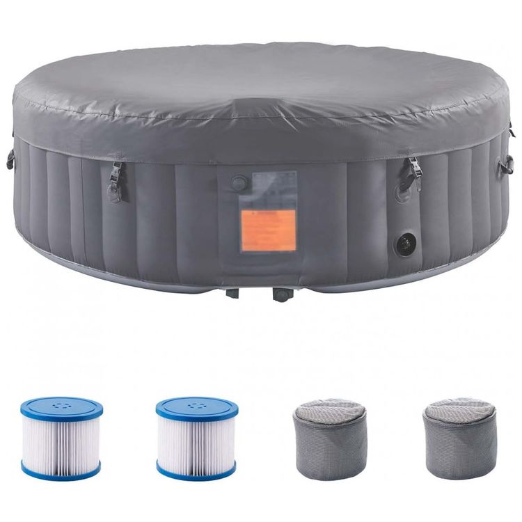 Spa-Inflavel-Hidromassagem-para-2-a-4-Pessoas-com-120-Jatos-foto-0