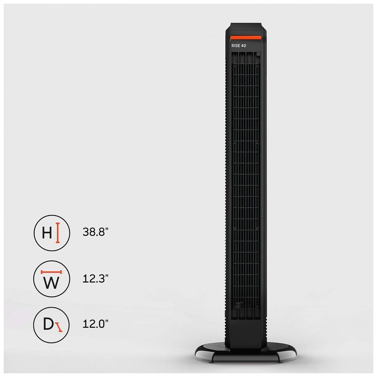 Ventilador-de-torre-oscilante-Sharper-Image-RISE-40-com-4-foto-5