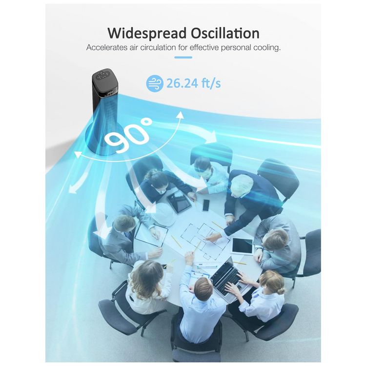 Ventilador-de-torre-VCK-para-quarto-ventilador-oscilante-de-foto-2
