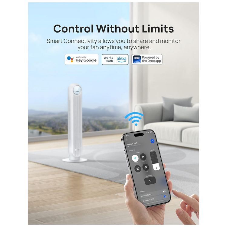 Ventilador-Dreo-Tower-com-controle-remoto-ventiladores-foto-4