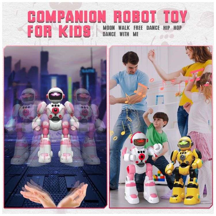 Brinquedo-Robo-com-Controle-de-Deteccao-de-Gestos-Musicas-e-foto-2
