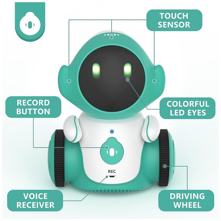 Brinquedo-Robo-Interativo-Recarregavel-com-Falas-Sensor-de-foto-1