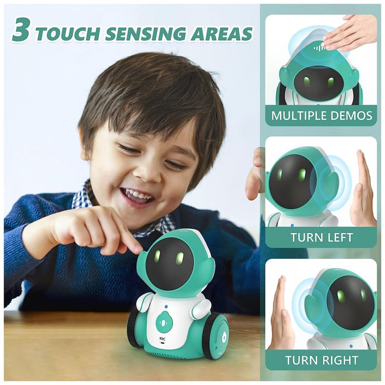 Brinquedo-Robo-Interativo-Recarregavel-com-Falas-Sensor-de-foto-2