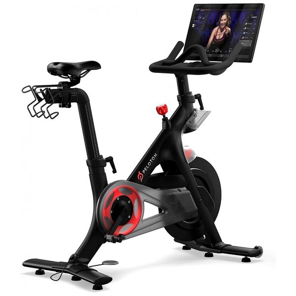 Bicicleta-ergometrica-interna-estacionaria-Peloton-Bike-com-foto-0