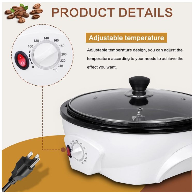 Torrador-de-Cafe-Eletrico-para-Uso-Domestico-ate-500g-110V-foto-2