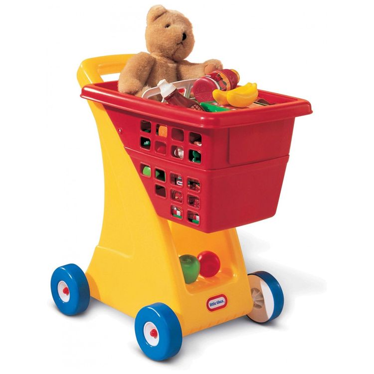 Carrinho-de-Compras-Little-Tikes-Amarelo-e-Vermelho-foto-1