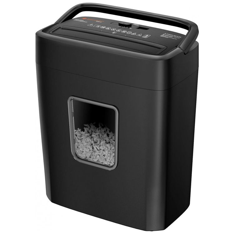 Triturador-de-Papel-Grampos-Clips-e-Cartoes-8-Folhas-foto-0