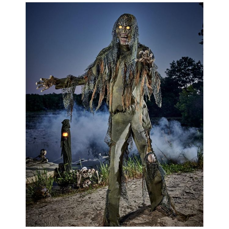 Zumbi-Animatronico-para-Decoracao-Interna-de-Halloween-com-foto-2