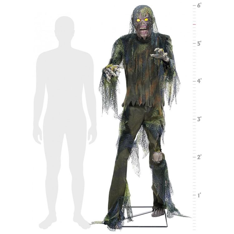Zumbi-Animatronico-para-Decoracao-Interna-de-Halloween-com-foto-3