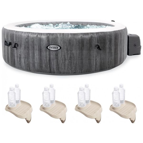 Spa-Inflavel-para-6-Pessoas-com-4-Suporte-para-Copos-e-foto-0
