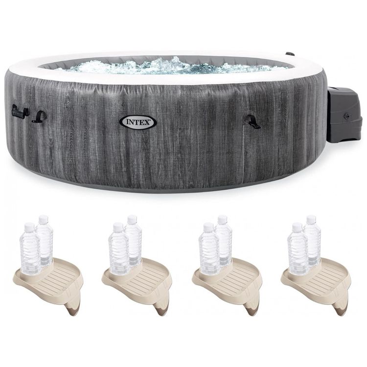 Spa-Inflavel-para-6-Pessoas-com-4-Suporte-para-Copos-e-foto-0