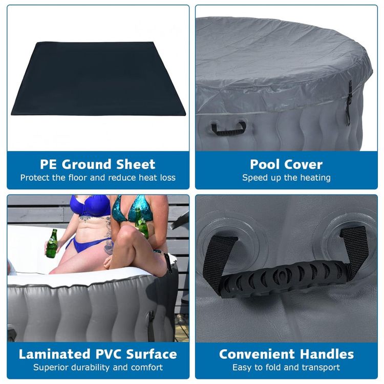 Spa-Inflavel-Hidromassagem-para-4-Pessoas-com-108-Jatos-foto-3