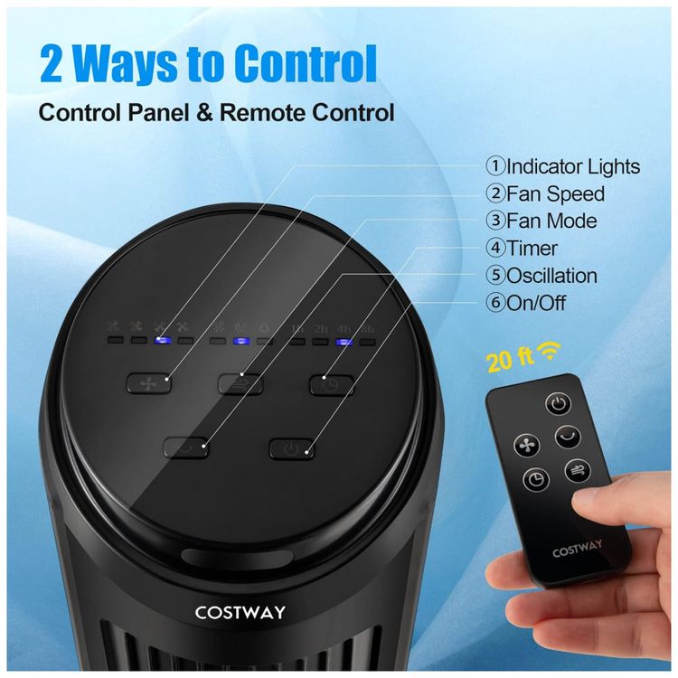 Ventilador-de-Torre-com-Controle-Remoto-4-Velocidades-e-foto-1