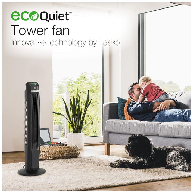 Ventilador-de-Torre-Oscilante-com-12-Velocidades-foto-1