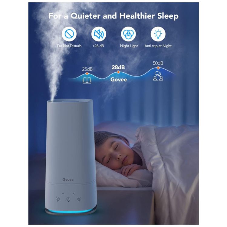 Umidificador-Inteligente-4L-para-Quarto-com-Termometro-foto-4