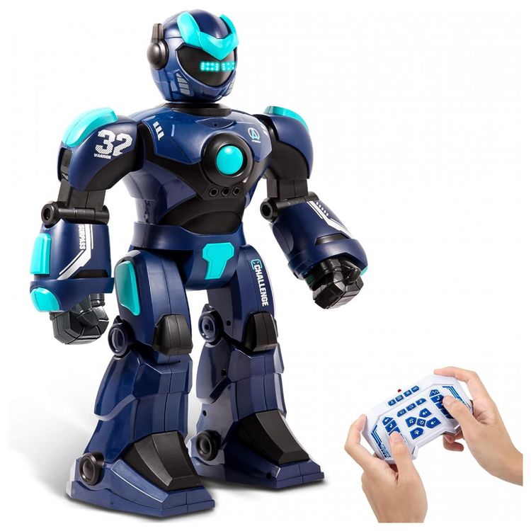 Robo-Programavel-Inteligente-HPROMOT-com-Controle-Remoto-e-foto-0