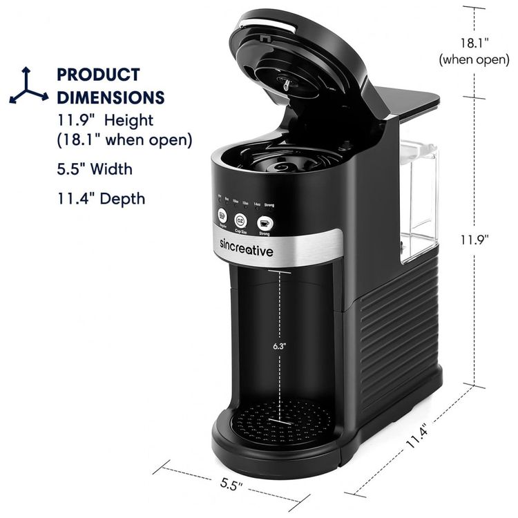 Maquina-de-Cafe-Expresso-2-em-1-Sincreative-com-Capacidade-foto-4