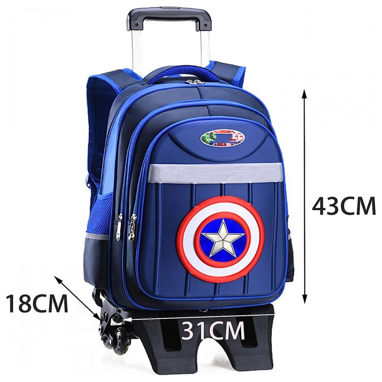 Mochila-Escolar-Infantil-com-Rodinhas-32L-MYSNKU-Capitao-foto-2