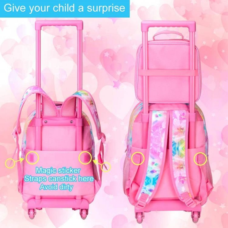 Mochila-Escolar-Infantil-45cm-CCJPX-Uniconio-Rosa-3-Pecas-foto-4