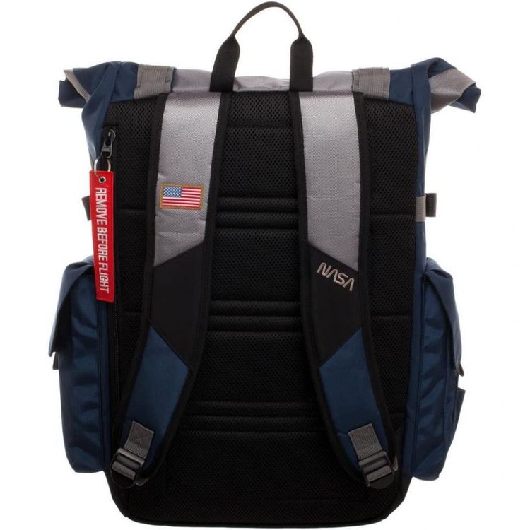 Mochila-Escolar-Infantil-Bioworld-NASA-Roll-Top-para-foto-3