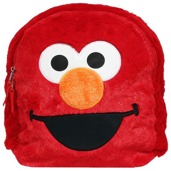 Mochila-Escolar-Infantil-30cm-Sesame-Street-Elmo-para-foto-0