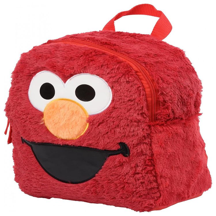 Mochila-Escolar-Infantil-30cm-Sesame-Street-Elmo-para-foto-1