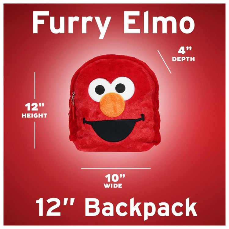 Mochila-Escolar-Infantil-30cm-Sesame-Street-Elmo-para-foto-3