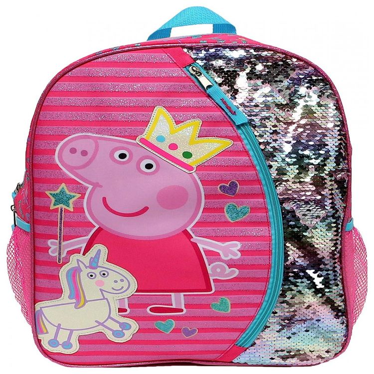 Mochila-Escolar-Infantil-40cm-Peppa-Pig-para-Criancas-Rosa-foto-0