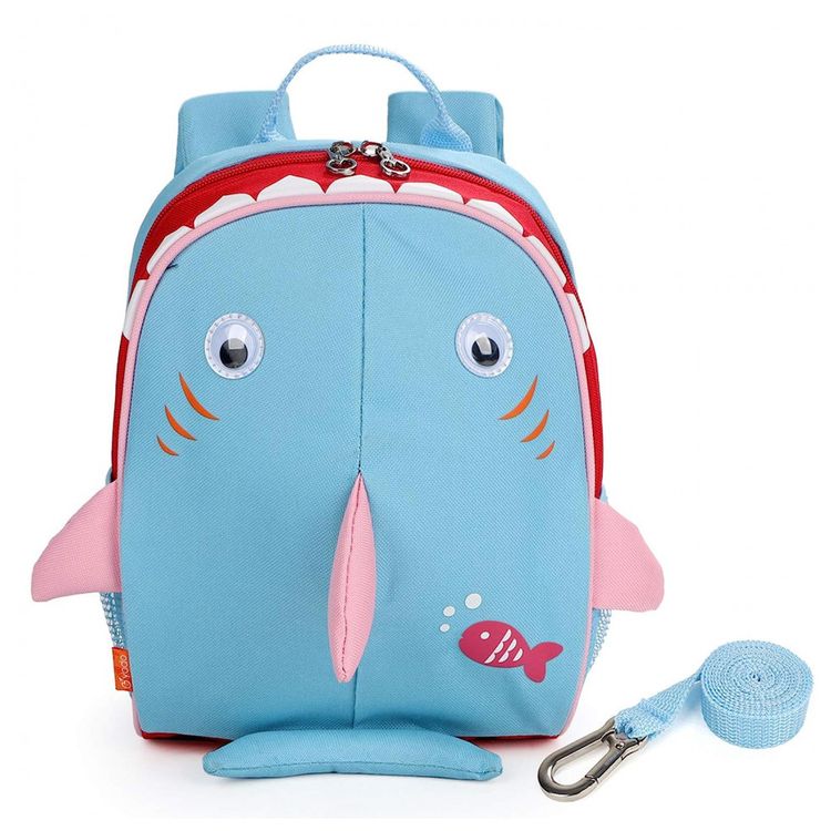 Mochila-Escolar-Infantil-Yodo-Tubarao-para-Criancas-Azul-foto-0