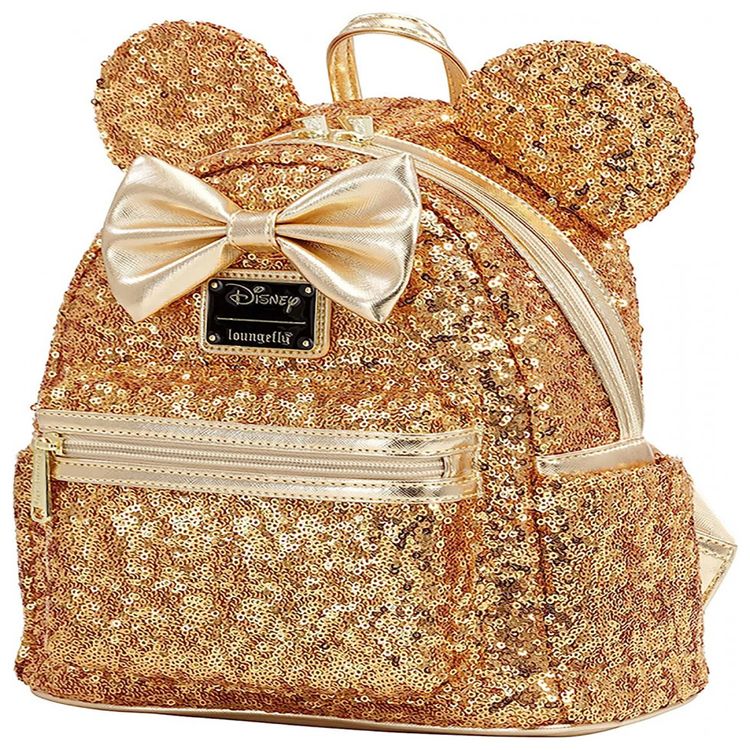 Mochila-Escolar-Infantil-Loungefly-Disney-Minnie-Mouse-para-foto-1