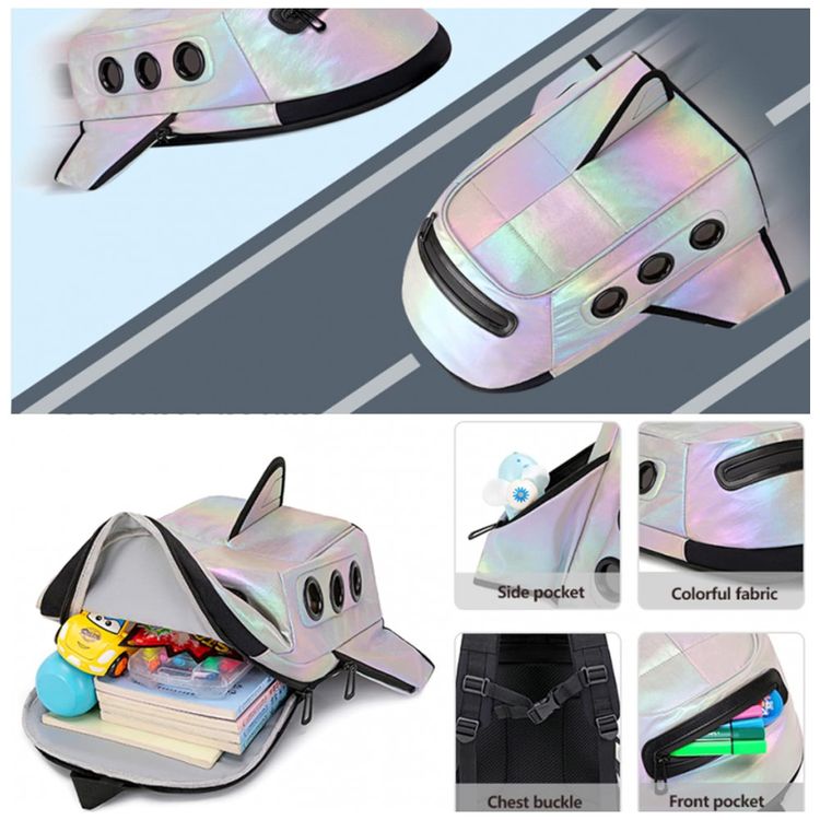 Mochila-Escolar-Infantil-3D-27cm-Bluboon-para-Meninos-e-foto-2