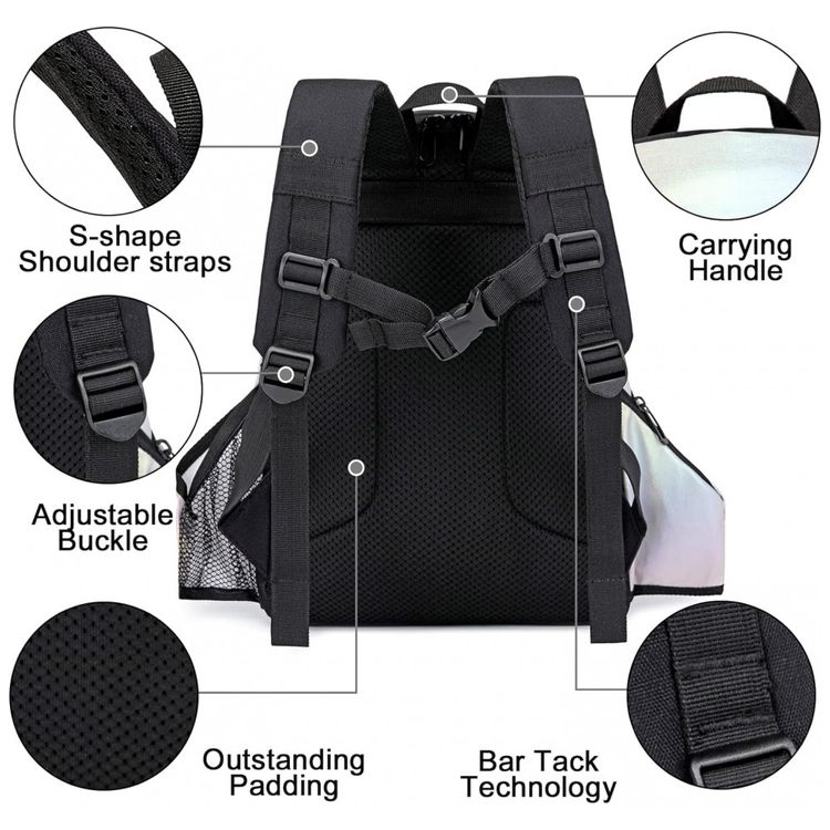 Mochila-Escolar-Infantil-3D-27cm-Bluboon-para-Meninos-e-foto-4