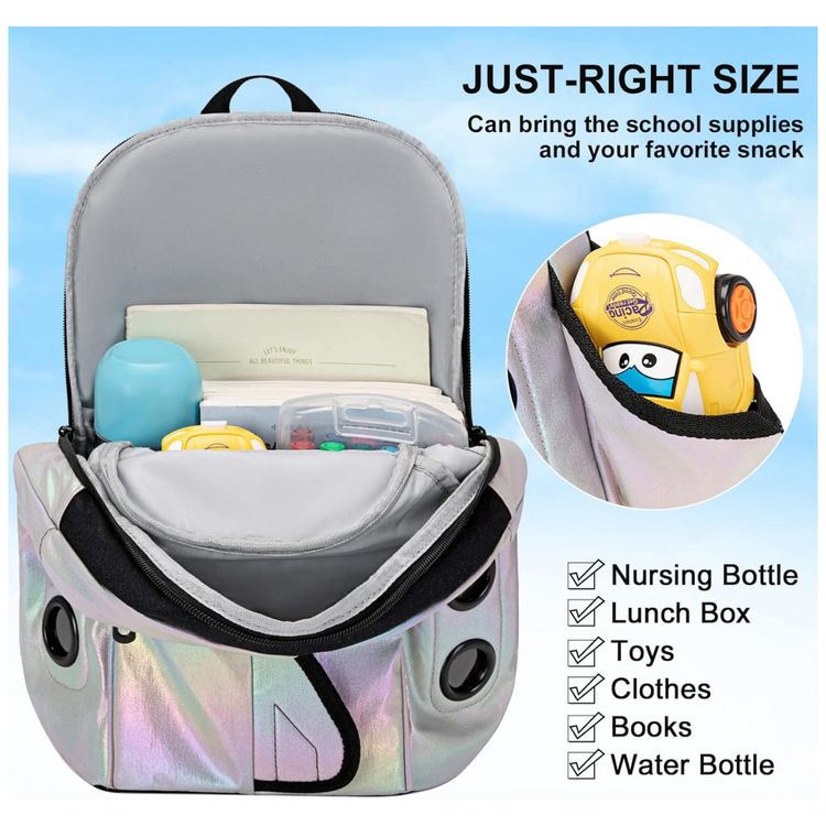 Mochila-Escolar-Infantil-3D-27cm-Bluboon-para-Meninos-e-foto-5