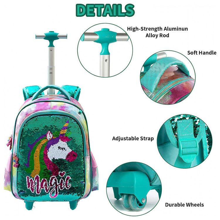 Mochila-Escolar-Infantil-com-Rodinhas-32cm-IvyH-Unicornio-3-foto-3