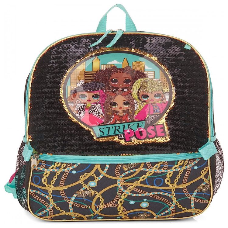 Mochila-Escolar-Infantil-Boneca-LOL-com-Lancheira-e-3-foto-5