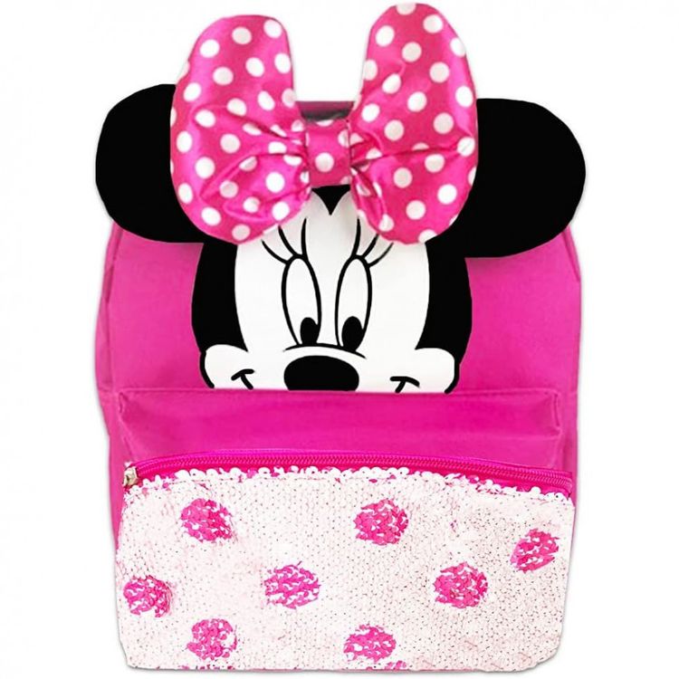 Mochila-Escolar-Infantil-30cm-Disney-Minnie-Mouse-para-foto-1