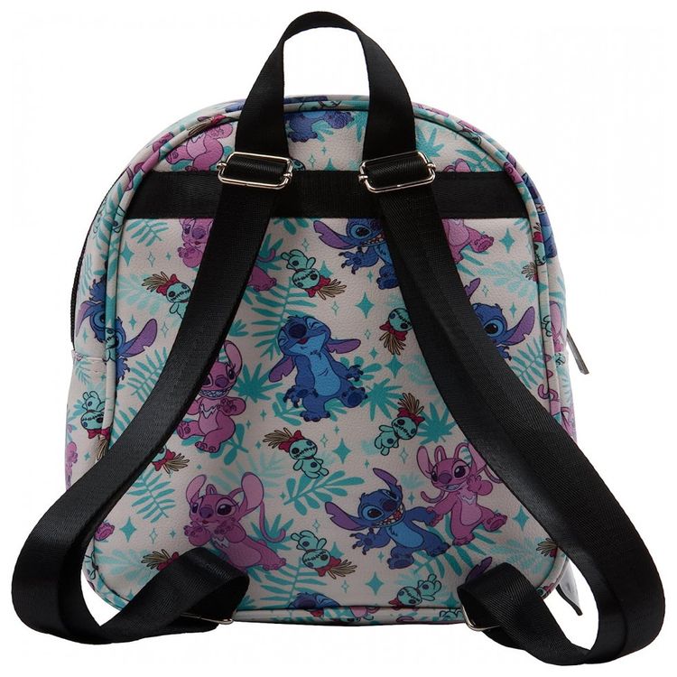 Mini-Mochila-Escolar-Infantil-26cm-Disney-Stitch-e-Angel-foto-2