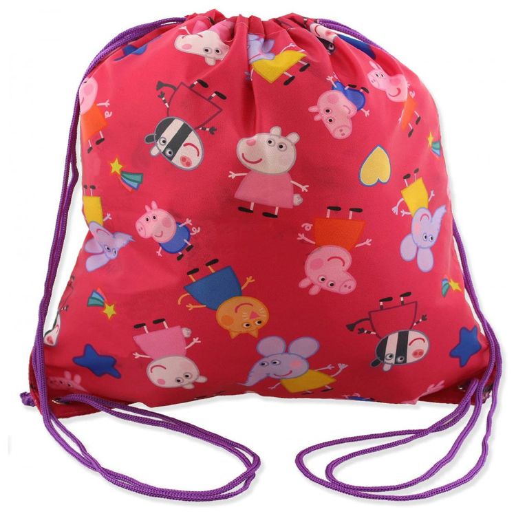 Mochila-Escolar-Infantil-Peppa-Pig-com-5-Pecas-Confortavel-e-foto-4
