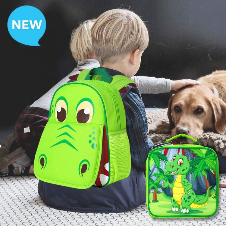 Mochila-Escolar-Infantil-30cm-AGSDON-Unicornio-3-Pecas-com-foto-1