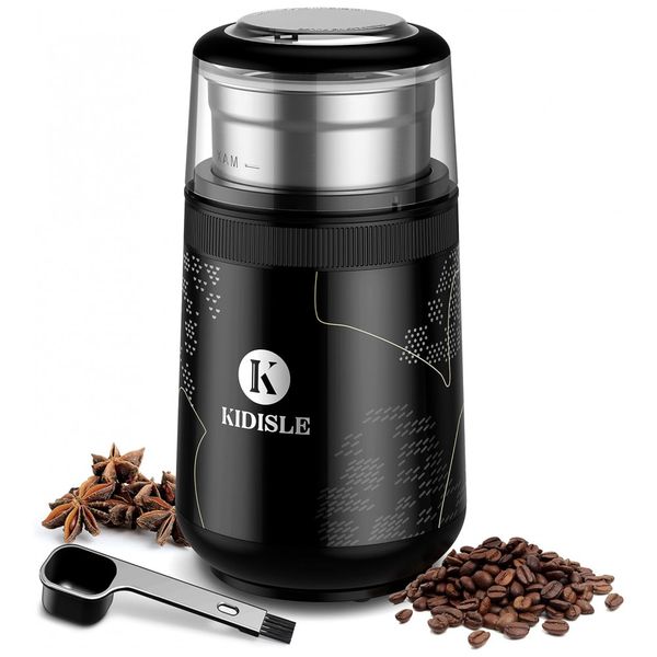 Moedor-de-Cafe-Eletrico-Portatil-KIDISLE-em-Aco-Inoxidavel-foto-0