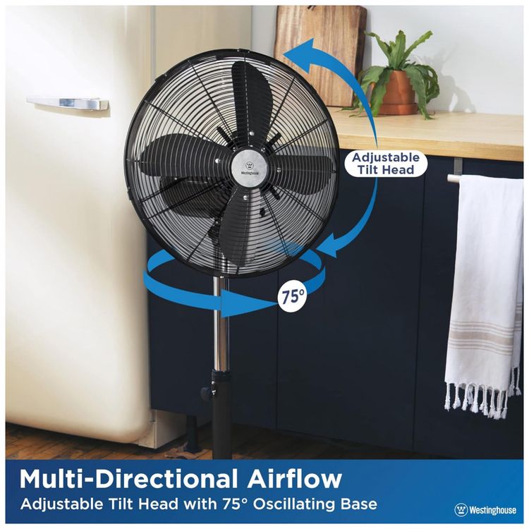 Ventilador-de-Piso-Westinghouse-Vintage-com-3-Velocidades-e-foto-2
