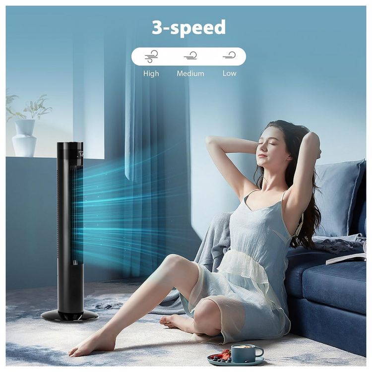 Ventilador-de-Torre-Antarctic-Star-com-3-Velocidades-foto-5