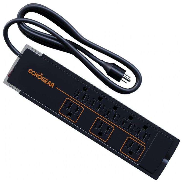 Protetor-Contra-Surtos-Eletricos-ECHOGEAR-com-8-Tomadas-foto-0